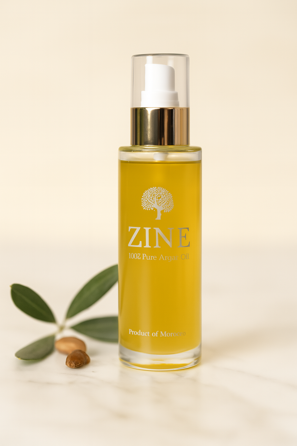 ZINE Pure Argan Olie 100ml – Hydrateert, Herstelt en Laat Je Stralen